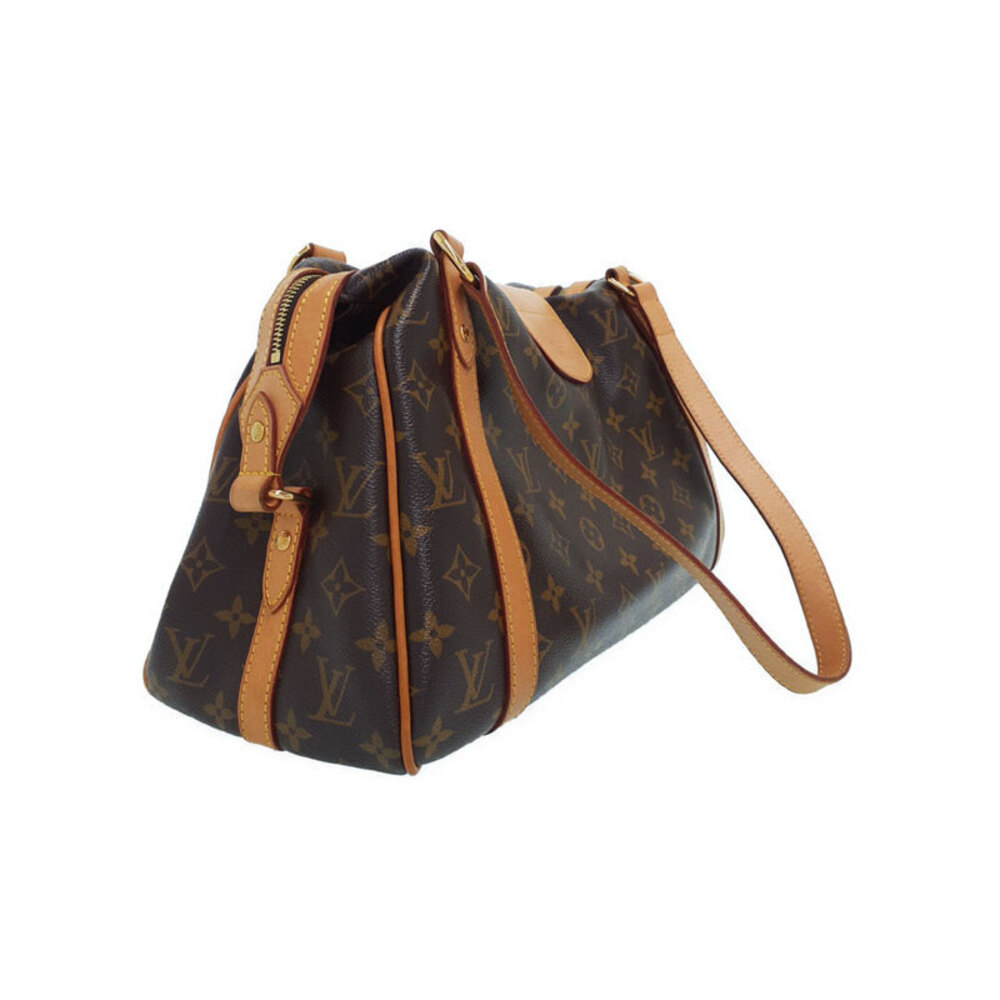Louis Vuitton Monogram Stresa Leather Brown Shoulder Bag